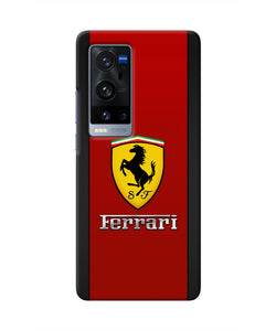 Ferrari Abstract Vivo X60 Pro Plus Real 4D Back Cover