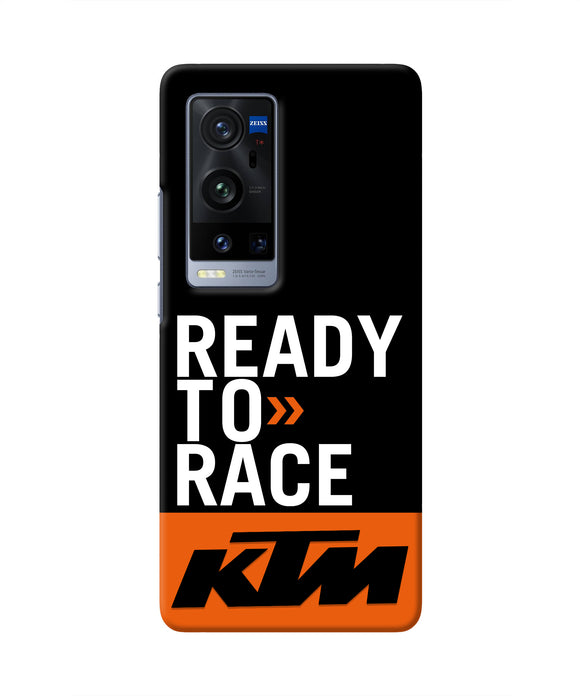 KTM Ready To Race Vivo X60 Pro Plus Real 4D Back Cover