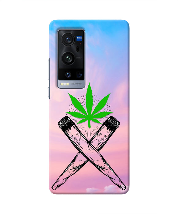 Weed Dreamy Vivo X60 Pro Plus Real 4D Back Cover