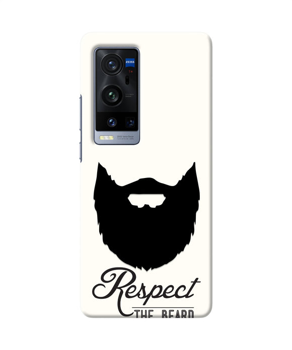 Respect the Beard Vivo X60 Pro Plus Real 4D Back Cover