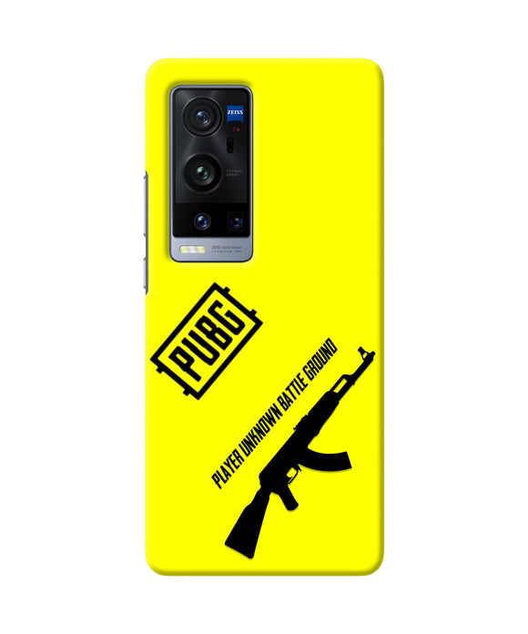 PUBG AKM Gun Vivo X60 Pro Plus Real 4D Back Cover