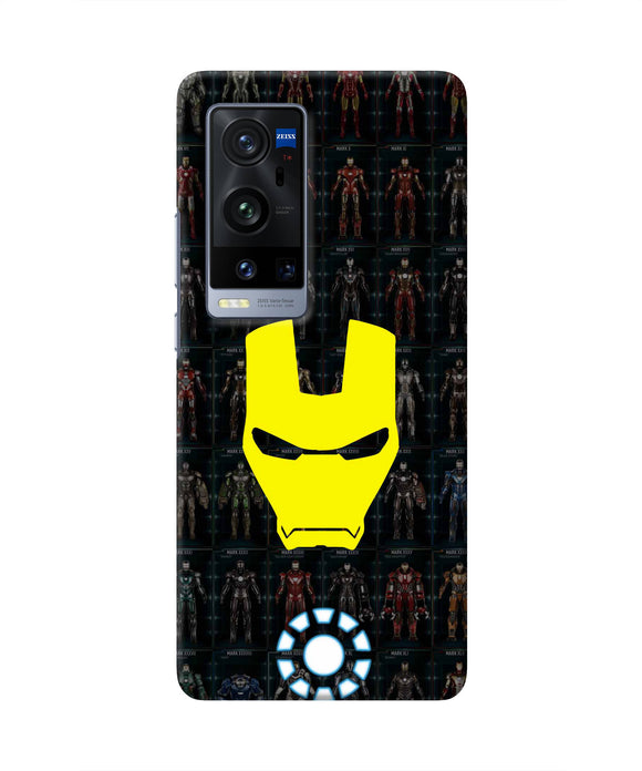 Iron Man Suit Vivo X60 Pro Plus Real 4D Back Cover