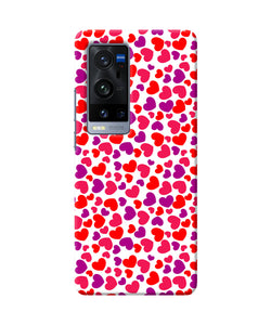 Heart print Vivo X60 Pro Plus Back Cover