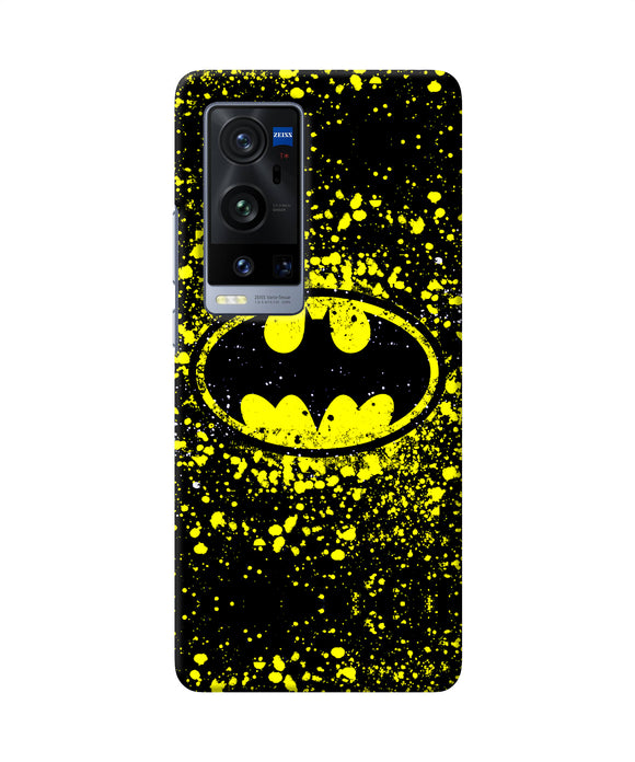 Batman last knight print yellow Vivo X60 Pro Plus Back Cover