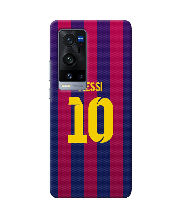 Messi 10 tshirt Vivo X60 Pro Plus Back Cover