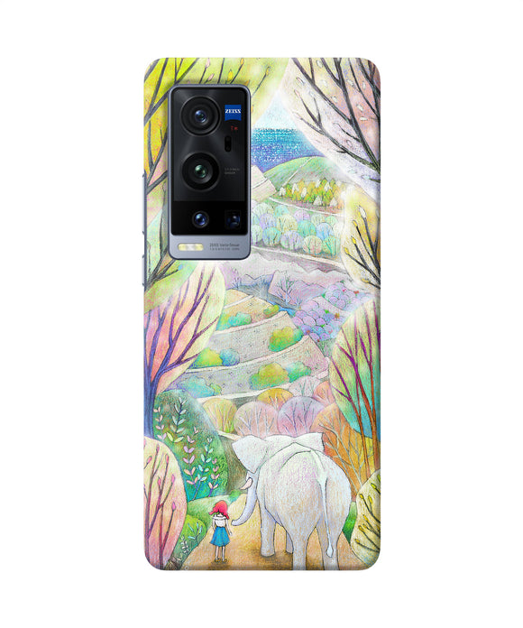 Natual elephant girl Vivo X60 Pro Plus Back Cover