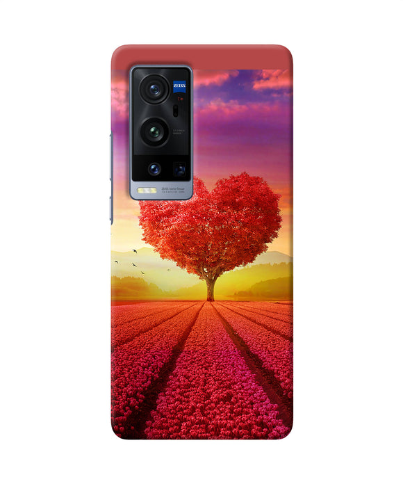 Natural heart tree Vivo X60 Pro Plus Back Cover