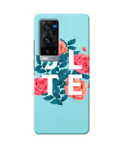 Soul mate two Vivo X60 Pro Plus Back Cover