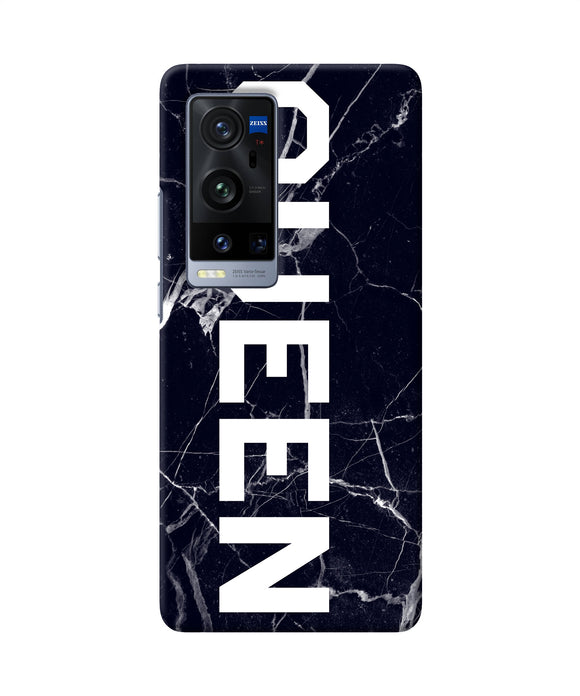 Queen marble text Vivo X60 Pro Plus Back Cover