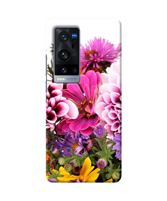 Natural flowers Vivo X60 Pro Plus Back Cover