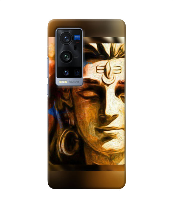 Shiva painting Vivo X60 Pro Plus Back Cover