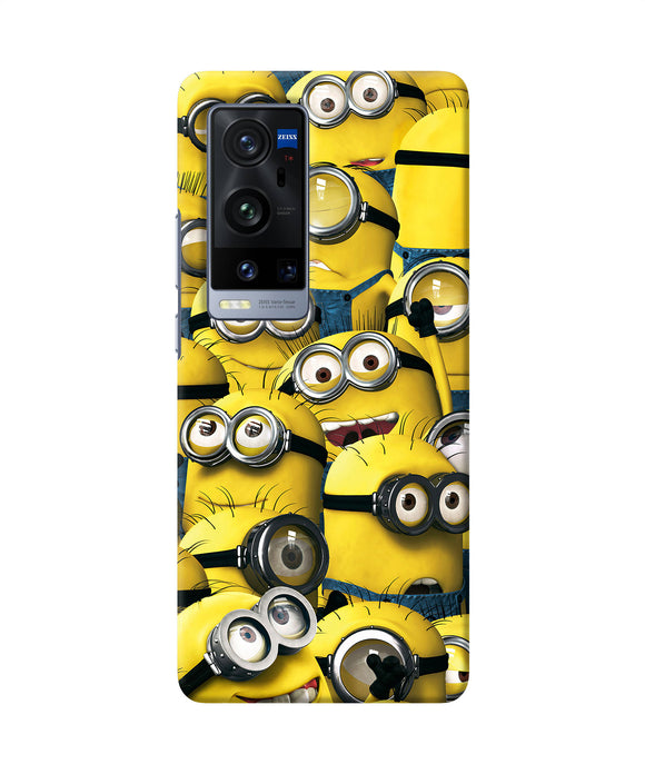 Minions crowd Vivo X60 Pro Plus Back Cover