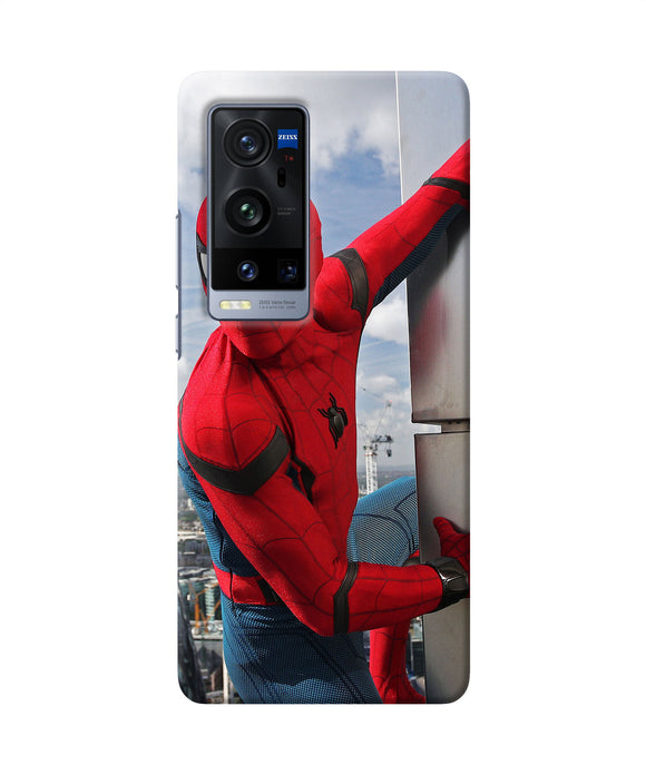 Spiderman on the wall Vivo X60 Pro Plus Back Cover
