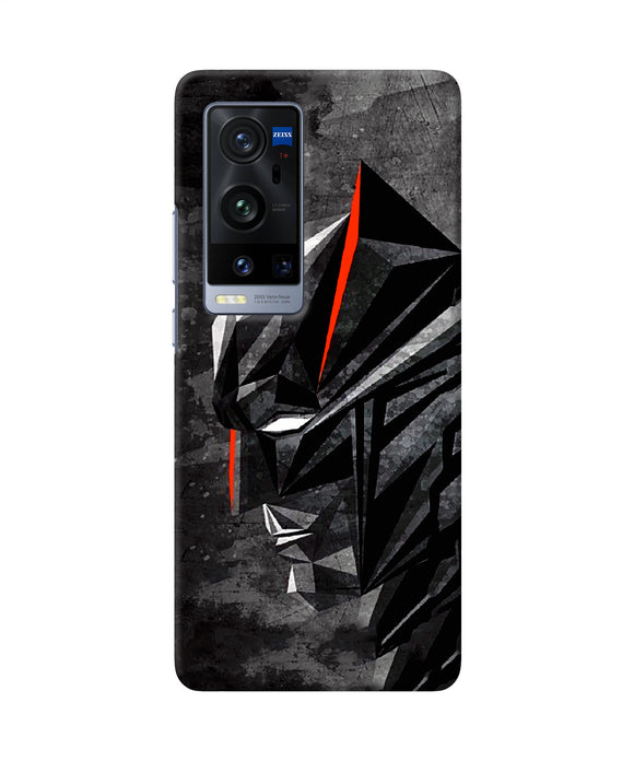 Batman black side face Vivo X60 Pro Plus Back Cover