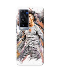 Ronaldo poster Vivo X60 Pro Plus Back Cover