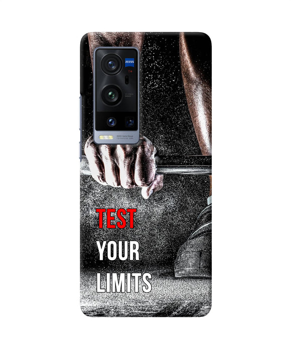 Test your limit quote Vivo X60 Pro Plus Back Cover