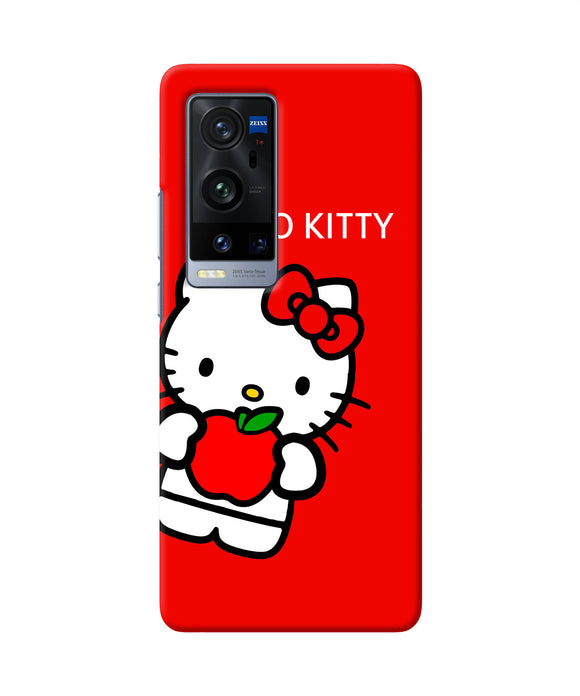 Hello kitty red Vivo X60 Pro Plus Back Cover
