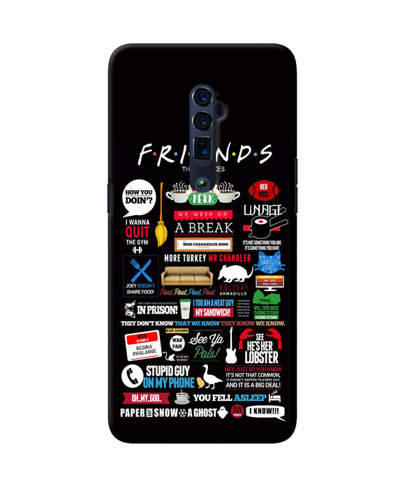 FRIENDS Oppo Reno 10x Zoom Back Cover