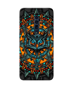 Angry Owl Art Oppo Reno 10x Zoom Back Cover