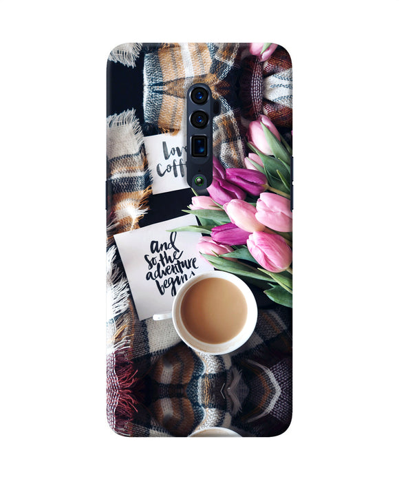 Love Coffee Quotes Oppo Reno 10x Zoom Back Cover