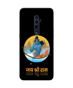 Black Jay Shree Ram Oppo Reno 10x Zoom Back Cover