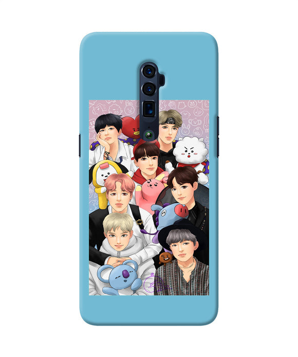 BTS with animals Oppo Reno 10x Zoom Back Cover