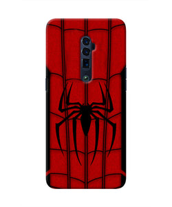 Spiderman Costume Oppo Reno 10x Zoom Real 4D Back Cover