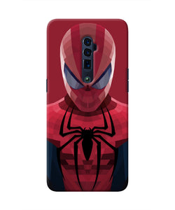 Spiderman Art Oppo Reno 10x Zoom Real 4D Back Cover