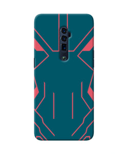 Superman Techno Oppo Reno 10x Zoom Real 4D Back Cover