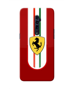 Ferrari Art Oppo Reno 10x Zoom Real 4D Back Cover