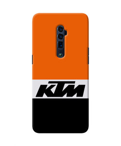 KTM Colorblock Oppo Reno 10x Zoom Real 4D Back Cover