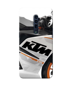 KTM Bike Oppo Reno 10x Zoom Real 4D Back Cover