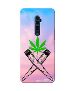 Weed Dreamy Oppo Reno 10x Zoom Real 4D Back Cover