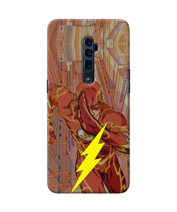 Flash Running Oppo Reno 10x Zoom Real 4D Back Cover