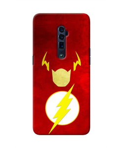 Flash Character Oppo Reno 10x Zoom Real 4D Back Cover