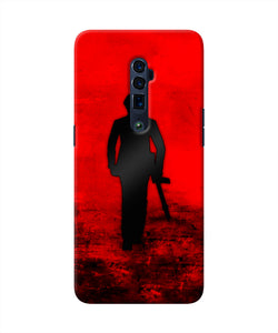 Rocky Bhai with Gun Oppo Reno 10x Zoom Real 4D Back Cover