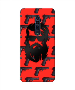 Rocky Bhai Beard Look Oppo Reno 10x Zoom Real 4D Back Cover