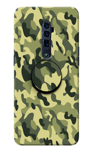 Camouflage Oppo Reno 10x Zoom Pop Case