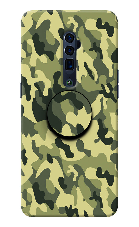Camouflage Oppo Reno 10x Zoom Pop Case