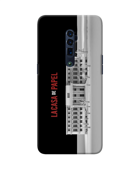 Money Heist Bank Of Spain Oppo Reno 10x Zoom Back Cover