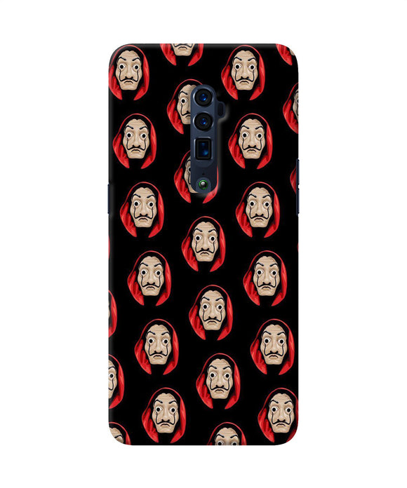 Money Heist Mask Oppo Reno 10x Zoom Back Cover