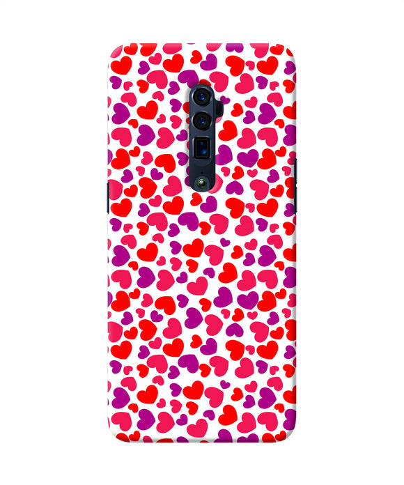 Heart print Oppo Reno 10x Zoom Back Cover