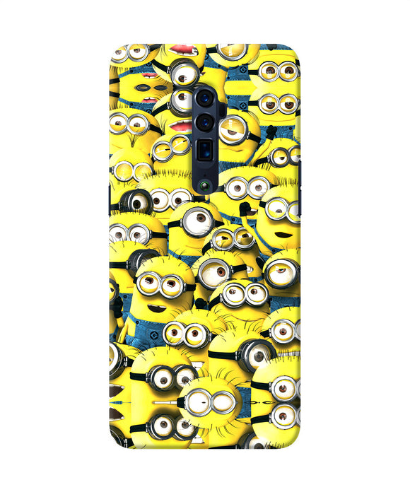 Minions mini crowd Oppo Reno 10x Zoom Back Cover