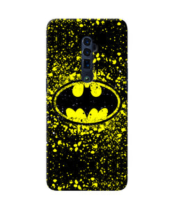 Batman last knight print yellow Oppo Reno 10x Zoom Back Cover