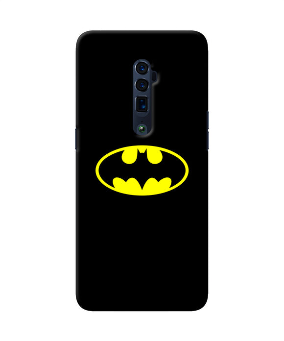 Batman last knight print black Oppo Reno 10x Zoom Back Cover