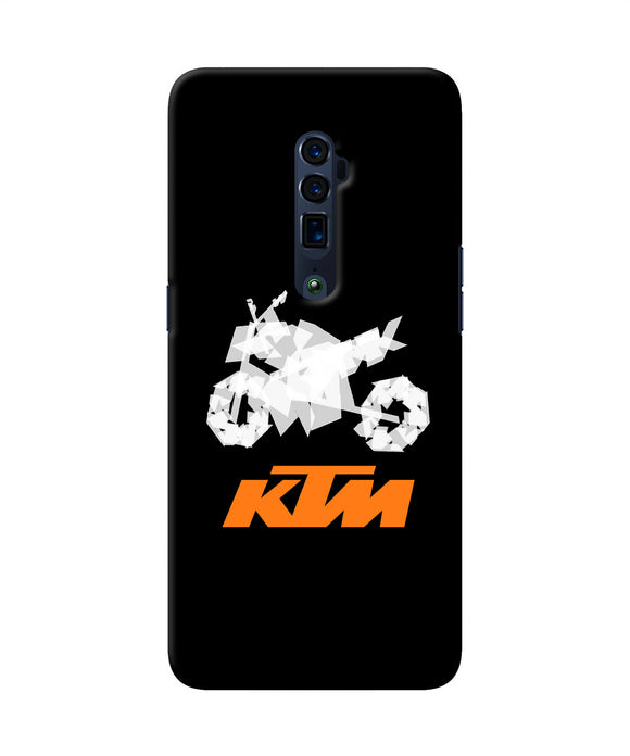 KTM sketch Oppo Reno 10x Zoom Back Cover