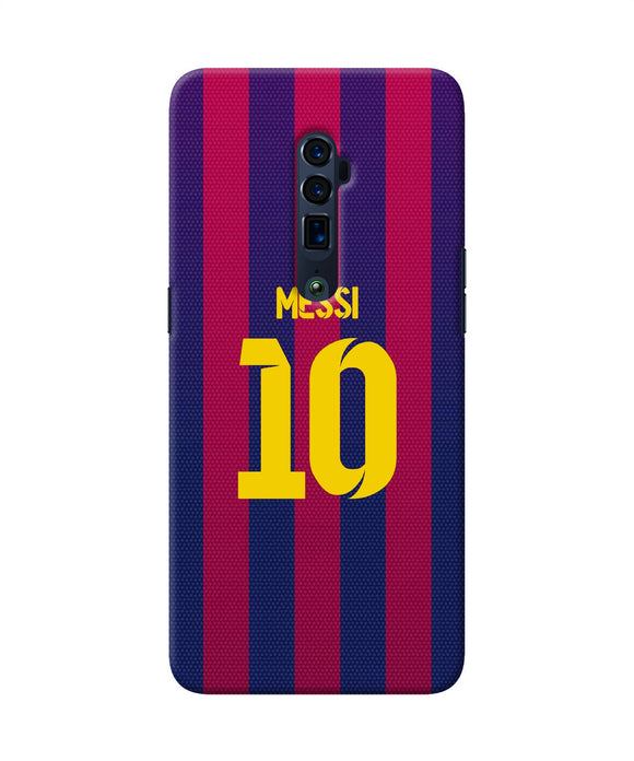 Messi 10 tshirt Oppo Reno 10x Zoom Back Cover