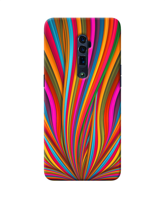 Colorful pattern Oppo Reno 10x Zoom Back Cover