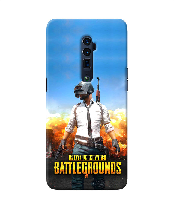 Pubg poster Oppo Reno 10x Zoom Back Cover
