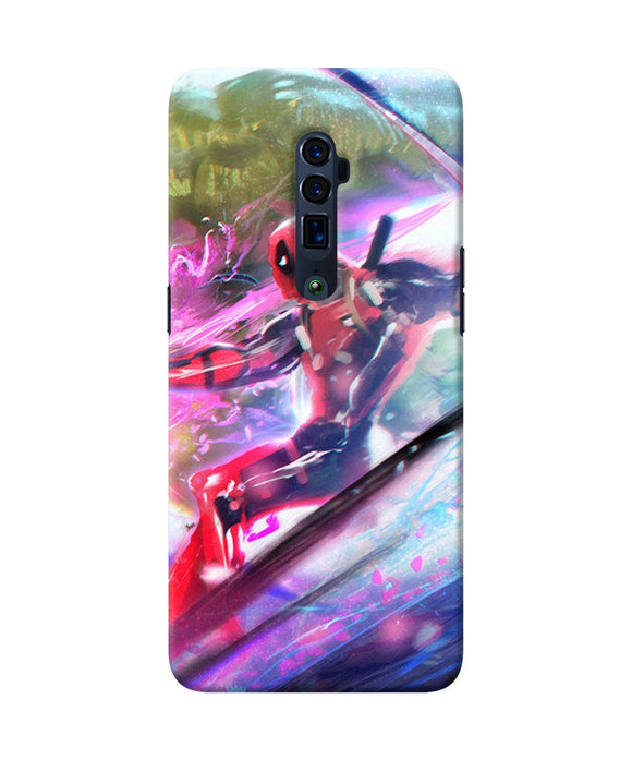 Deadpool super hero Oppo Reno 10x Zoom Back Cover